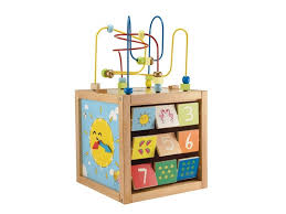 GIANT WOODEN ACTIVITY CUBE