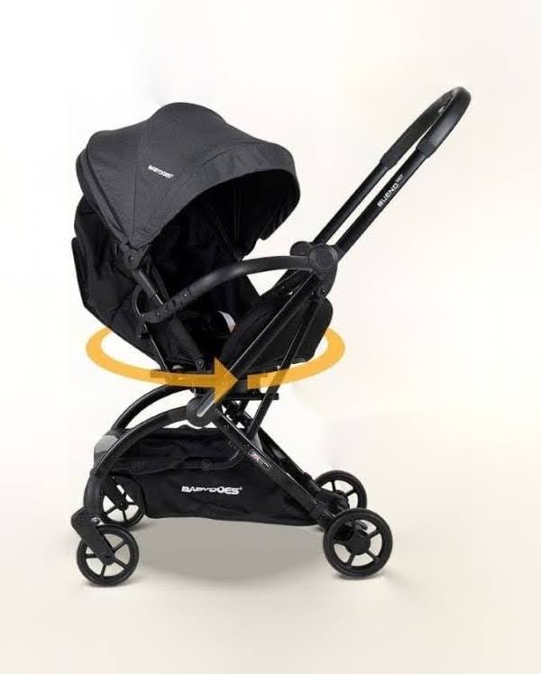 BD STROLLER BUENO360 DARK GRAY